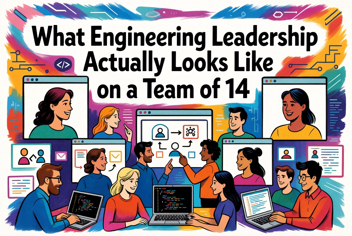 What Engineering Leadership Actually Looks Like on a Team of 14